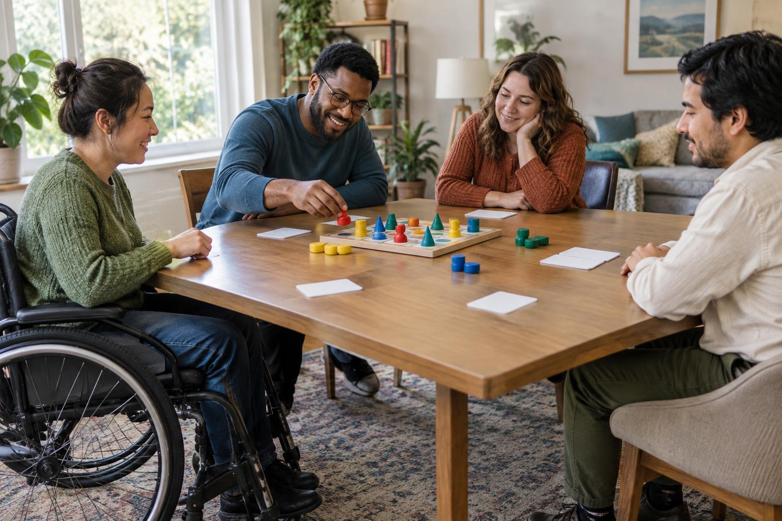 Making Game Night More Accessible for Guests with Different Needs