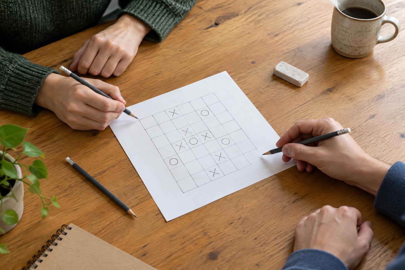 How to Design a Two-Player Paper-and-Pencil Game
