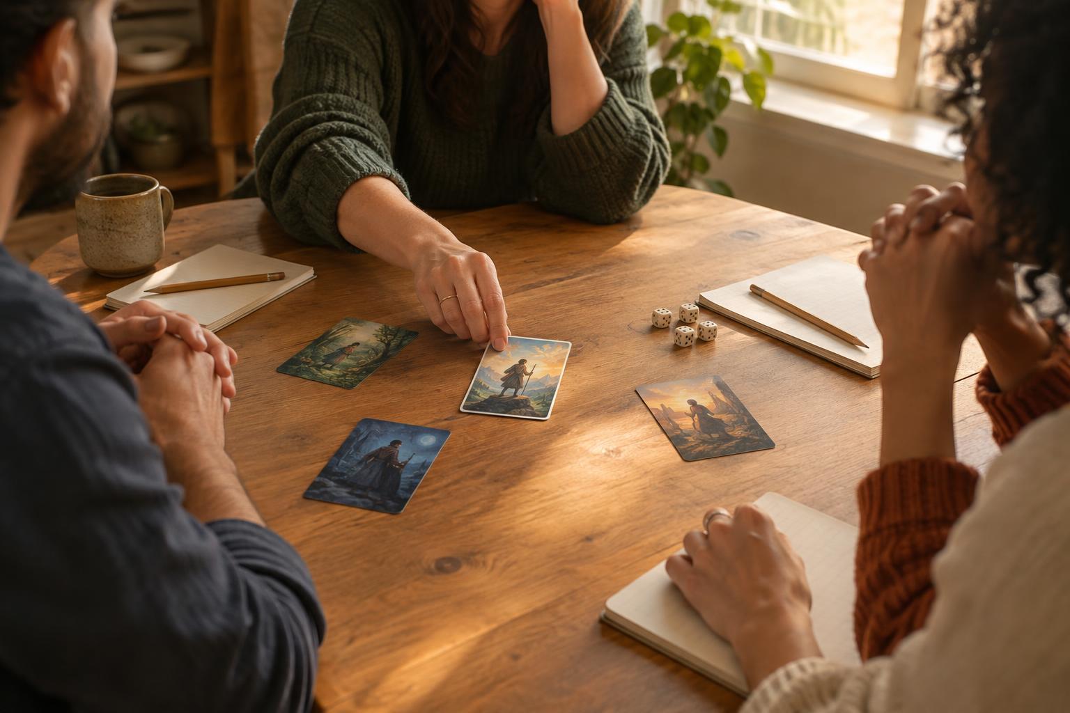 How to Bring an Open-Ended Story Game to a Satisfying Close