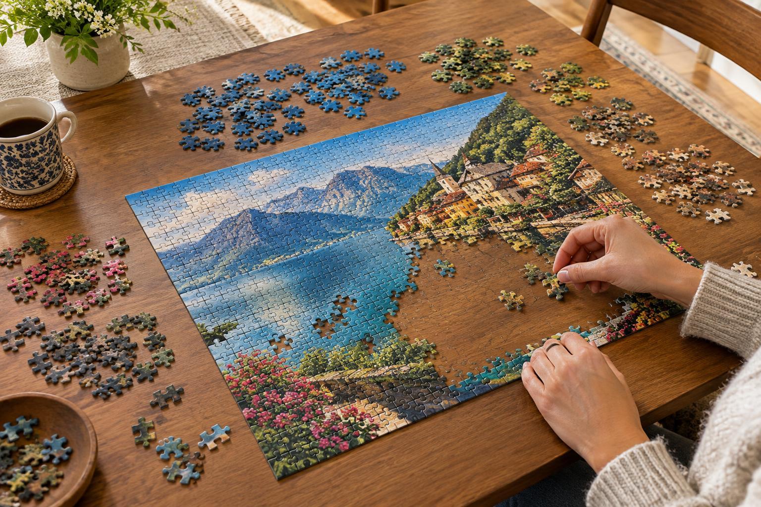 How to Sort and Assemble a Jigsaw Puzzle Without Losing the Fun