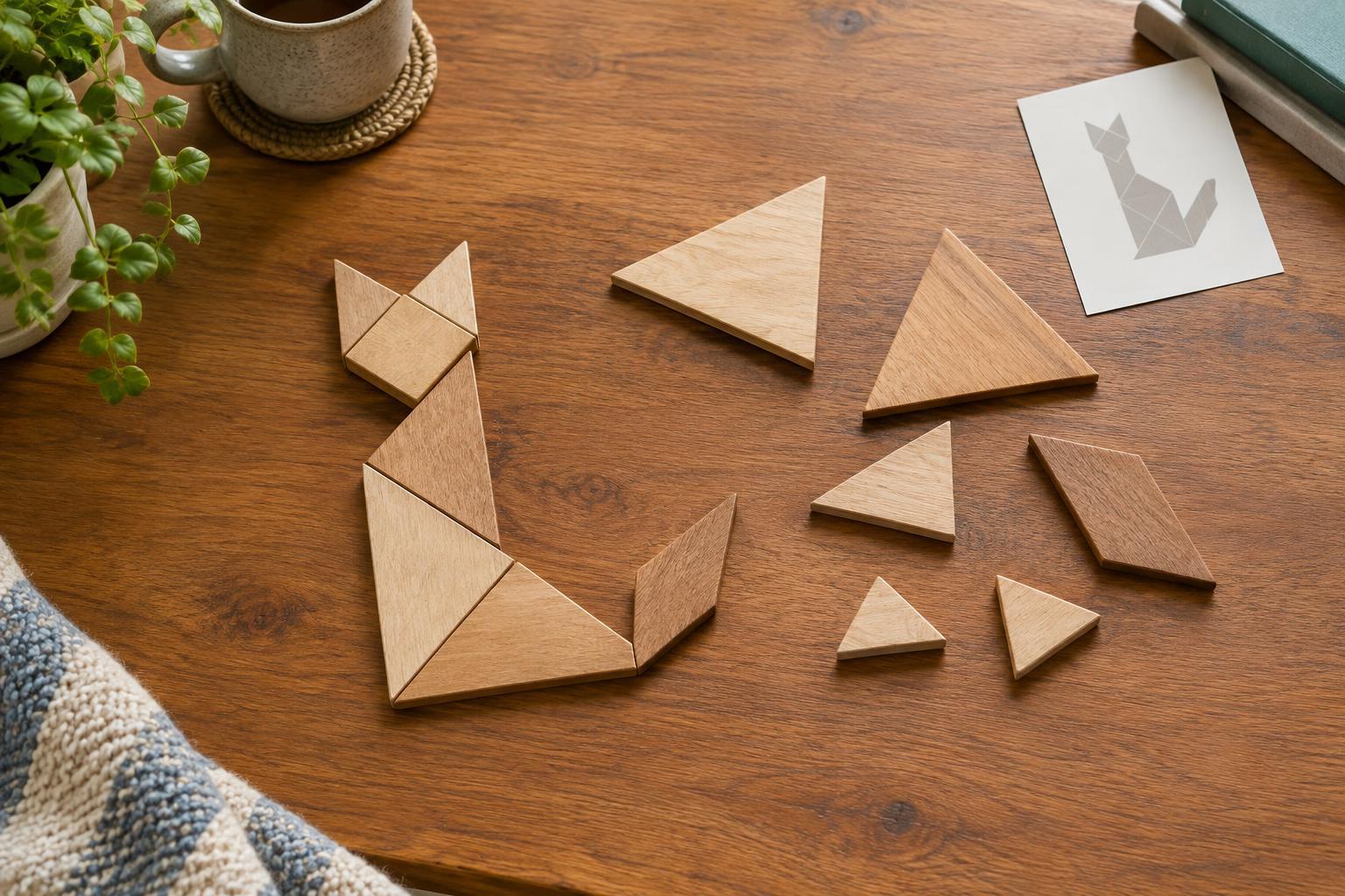 Tangram Basics: Building Shapes from Seven Pieces